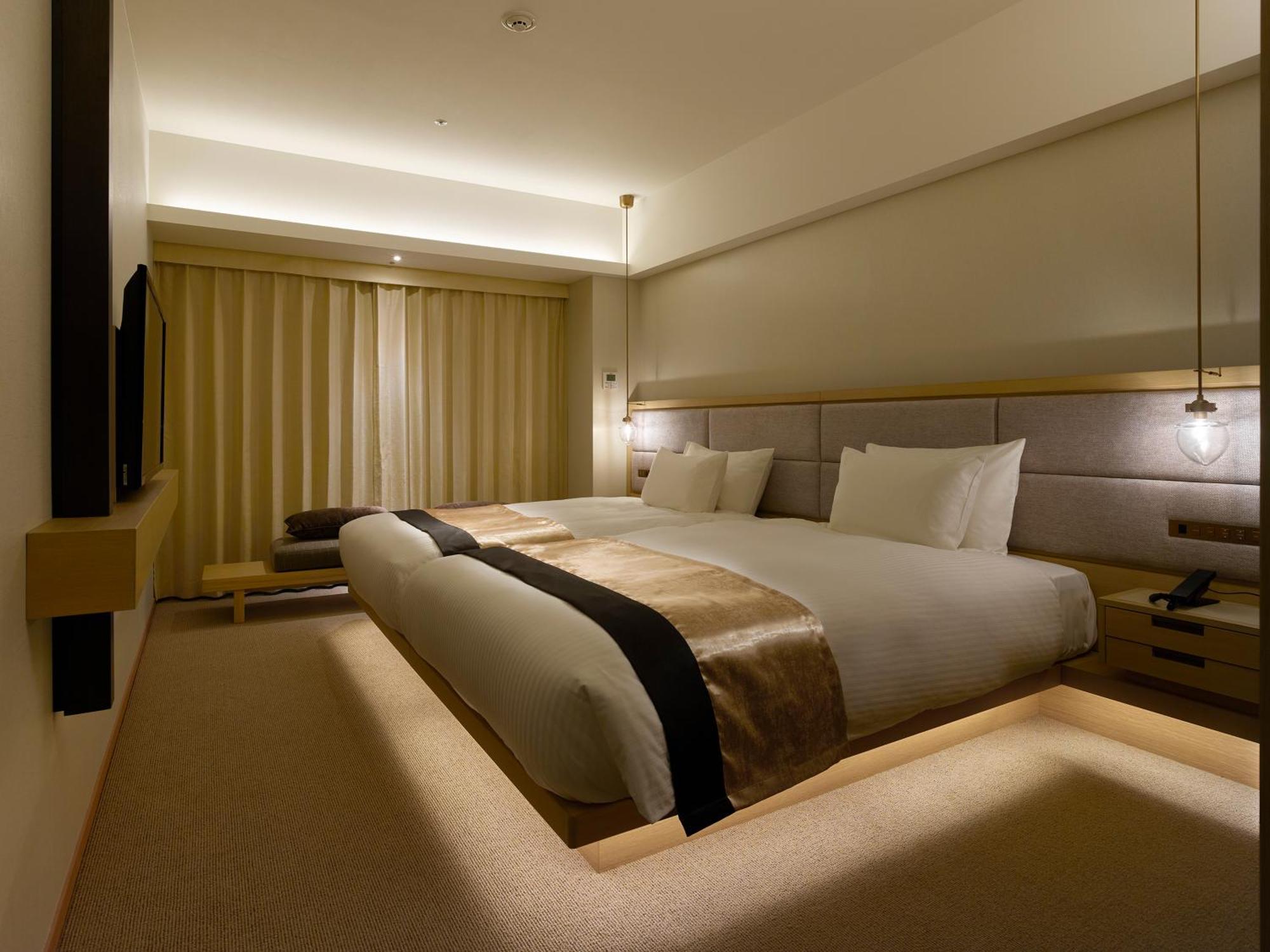 Hotel The Celestine Kyoto Gion Kültér fotó A room at the hotel