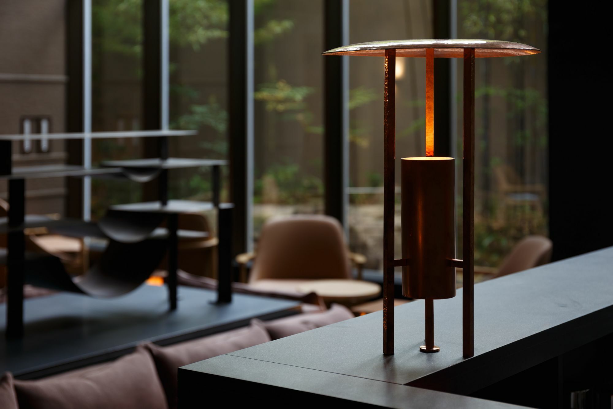 Hotel The Celestine Kyoto Gion Kültér fotó A table lamp